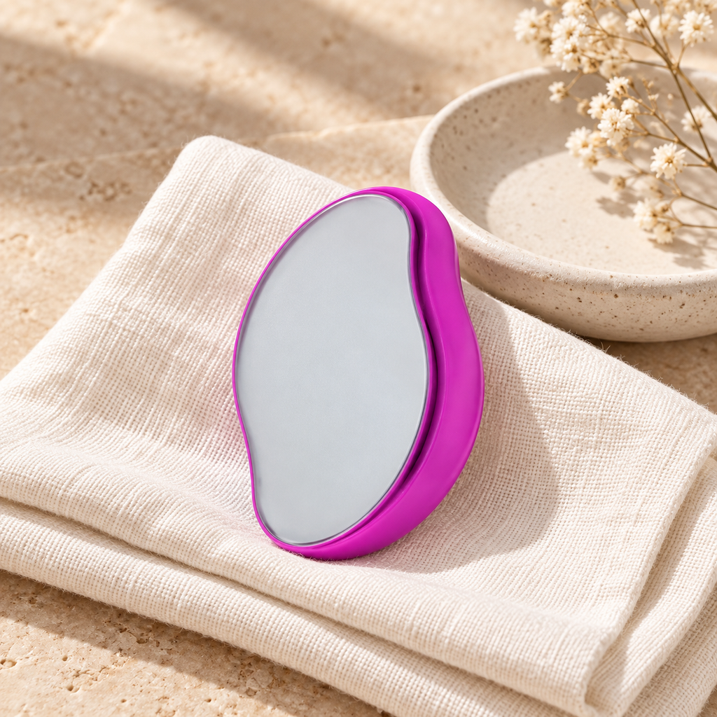 Reusable Glass Body Exfoliator lifestyle mockup