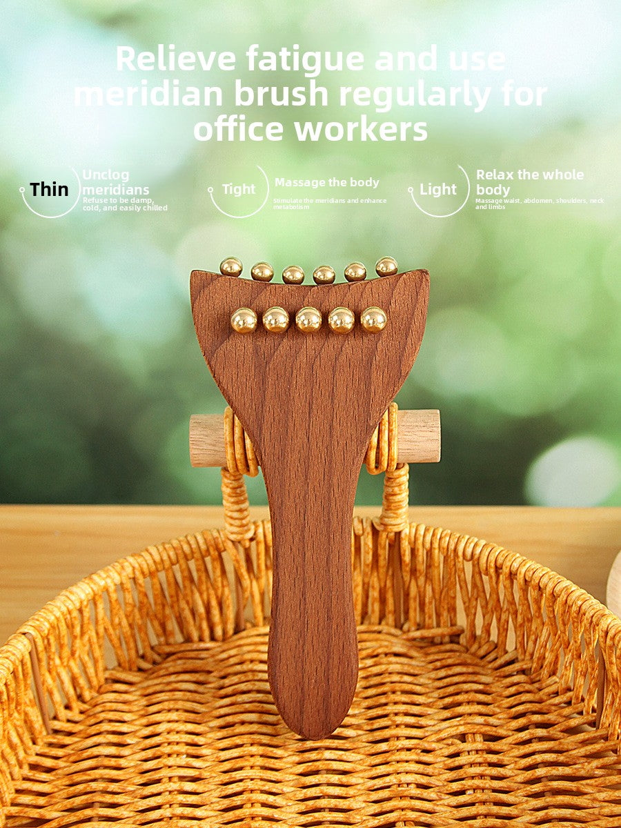 Long-Handle Body Massage Brush