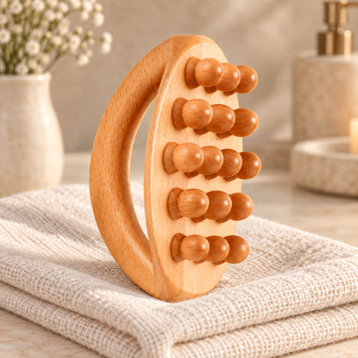 Wooden Body Massage Brush variant lifestyle mockup