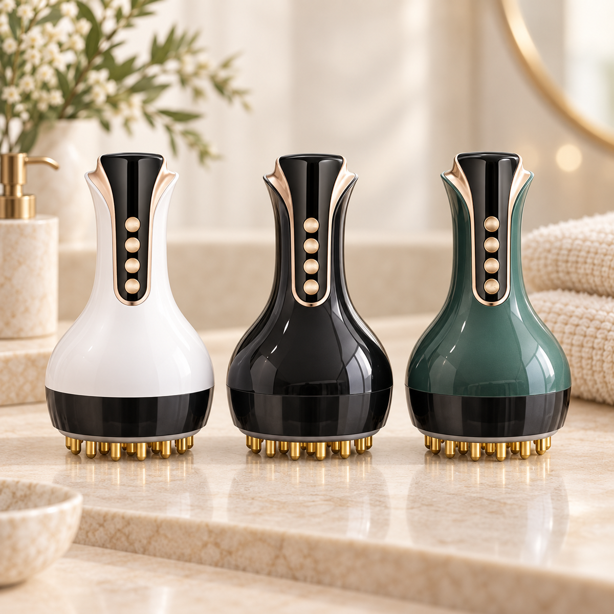 Warming Body Massage Brush variant lifestyle mockup