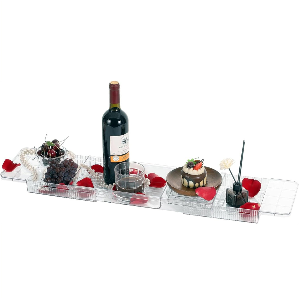 Retractable Bath Tray