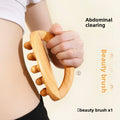 Wooden Body Massage Brush