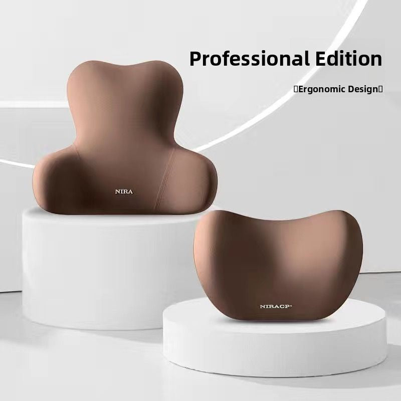 Memory Foam Car Lumbar Support Pillow