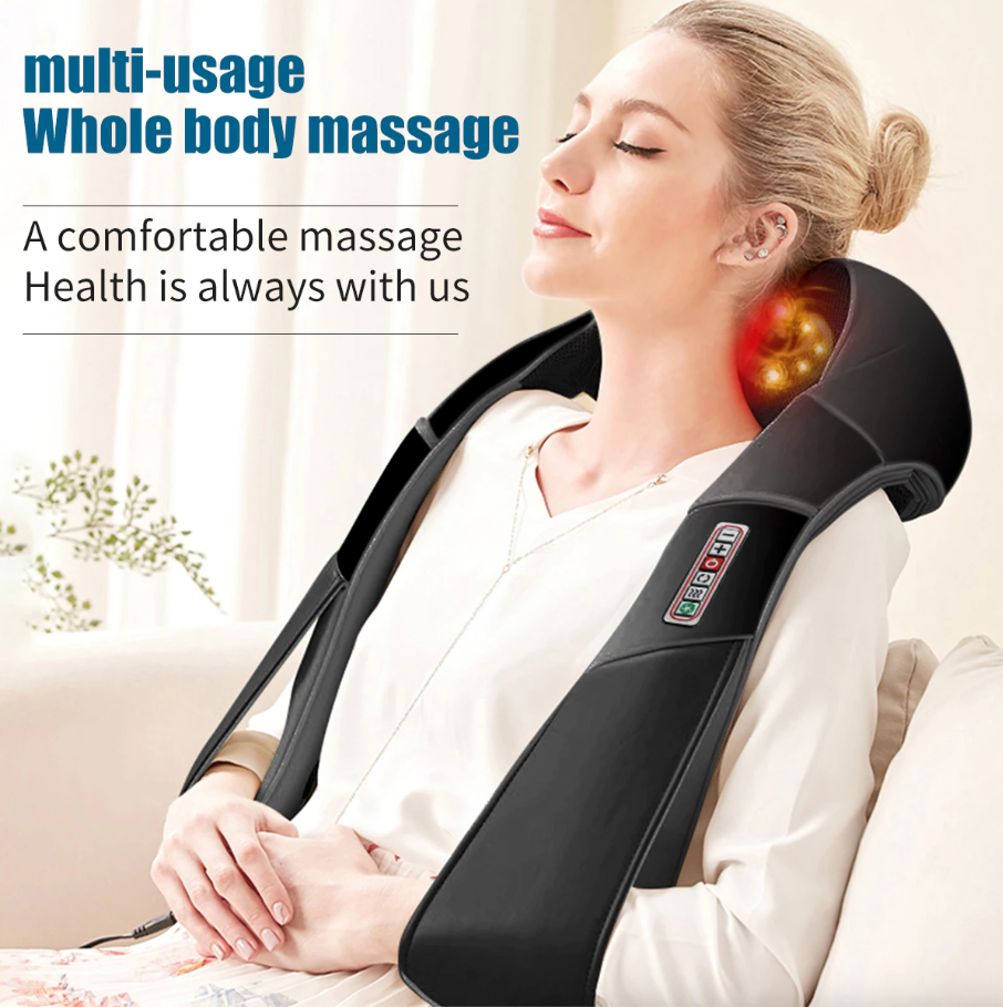 Heated Shiatsu Massage Pillow