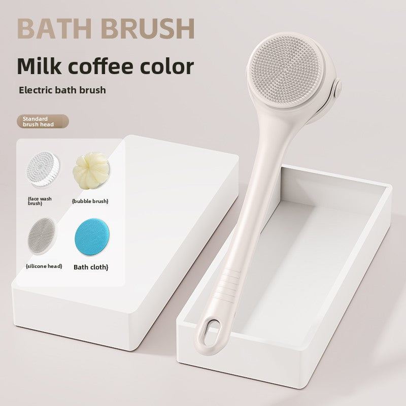 Rechargeable Multi-Head Bath Brush