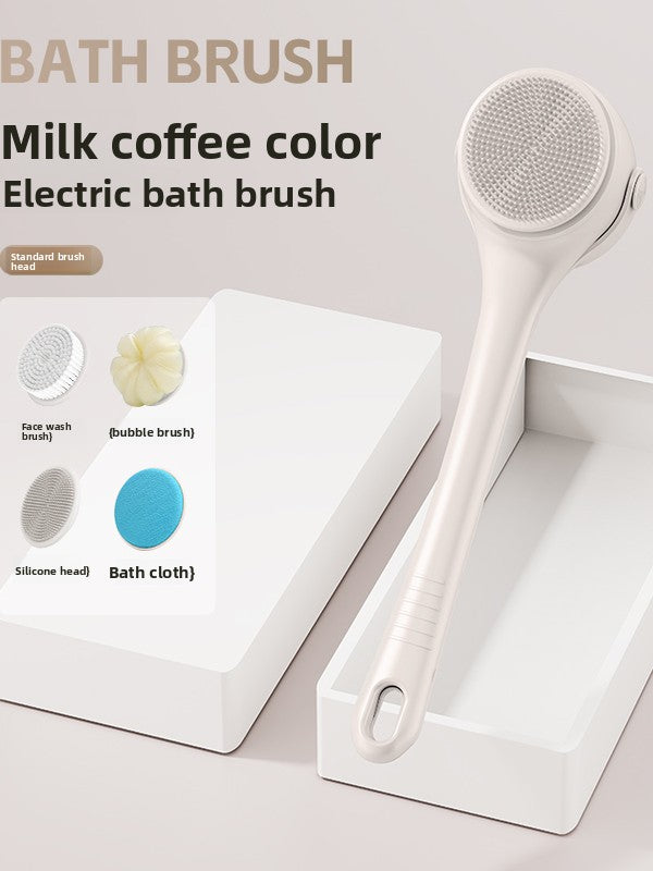 Rechargeable Multi-Head Bath Brush