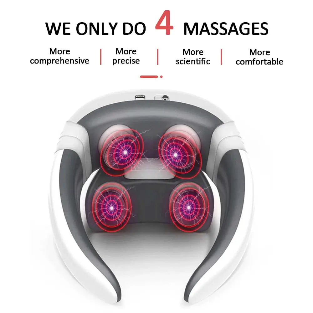 Portable Pulse Neck & Back Massager