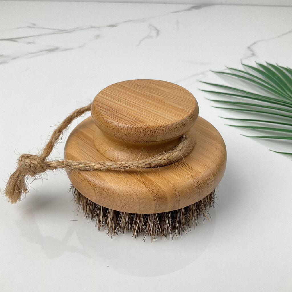 Natural Wood Body Brush