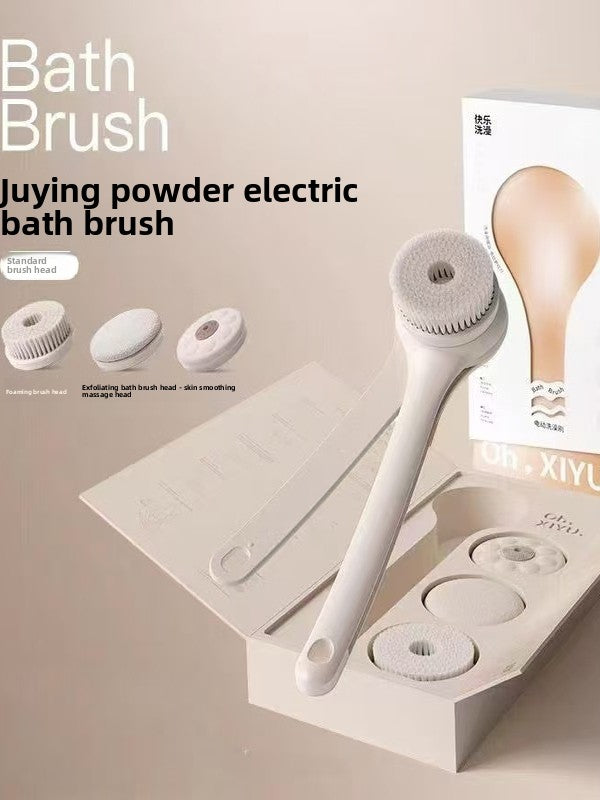 Rechargeable Multi-Head Bath Brush