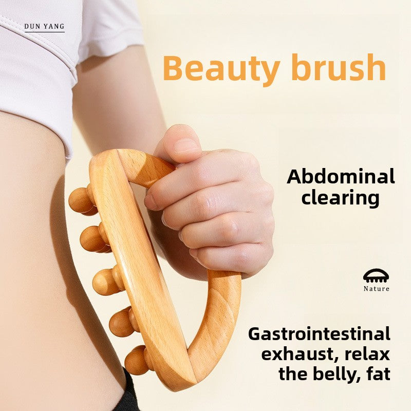 Wooden Body Massage Brush