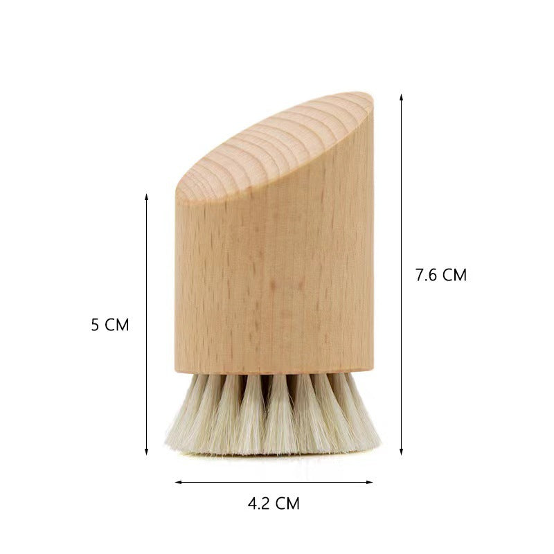 Natural Wood Body Brush