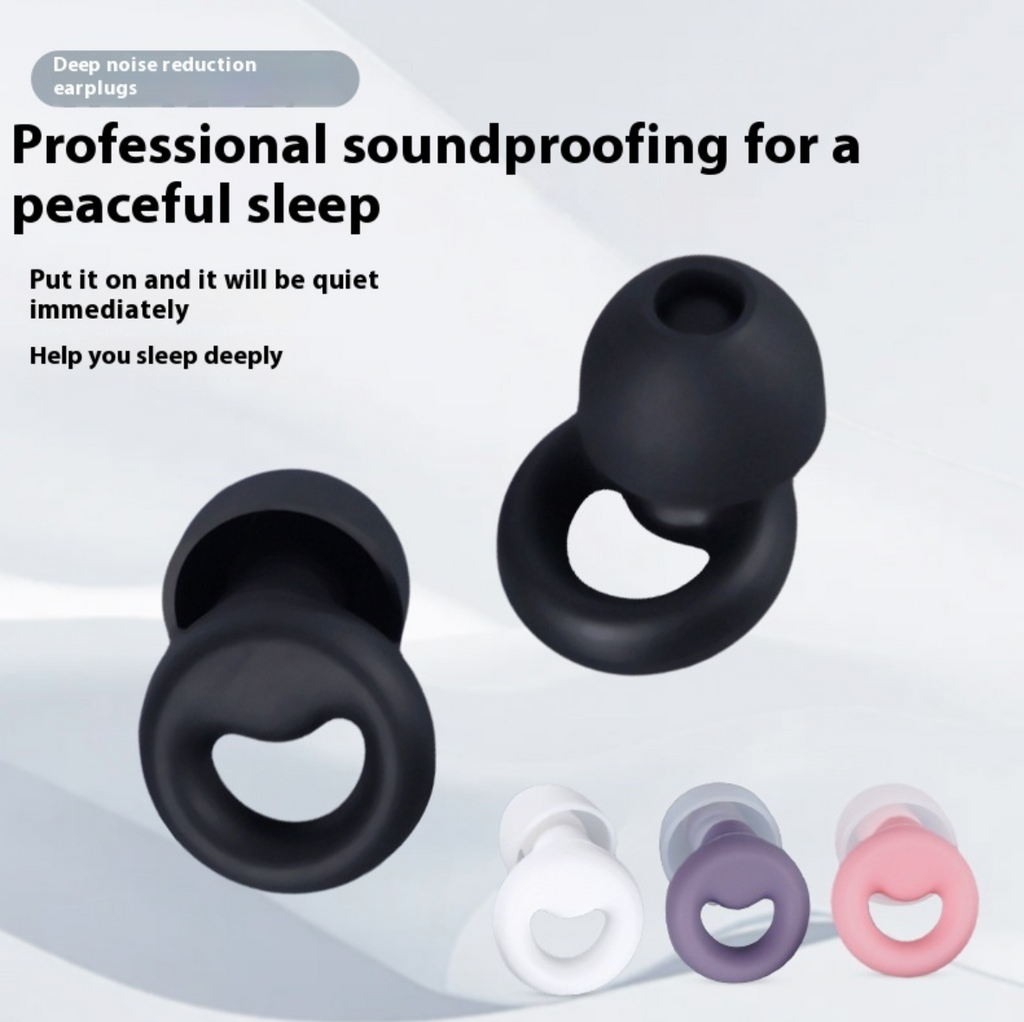Minimalist Silicone Sleep Earplugs