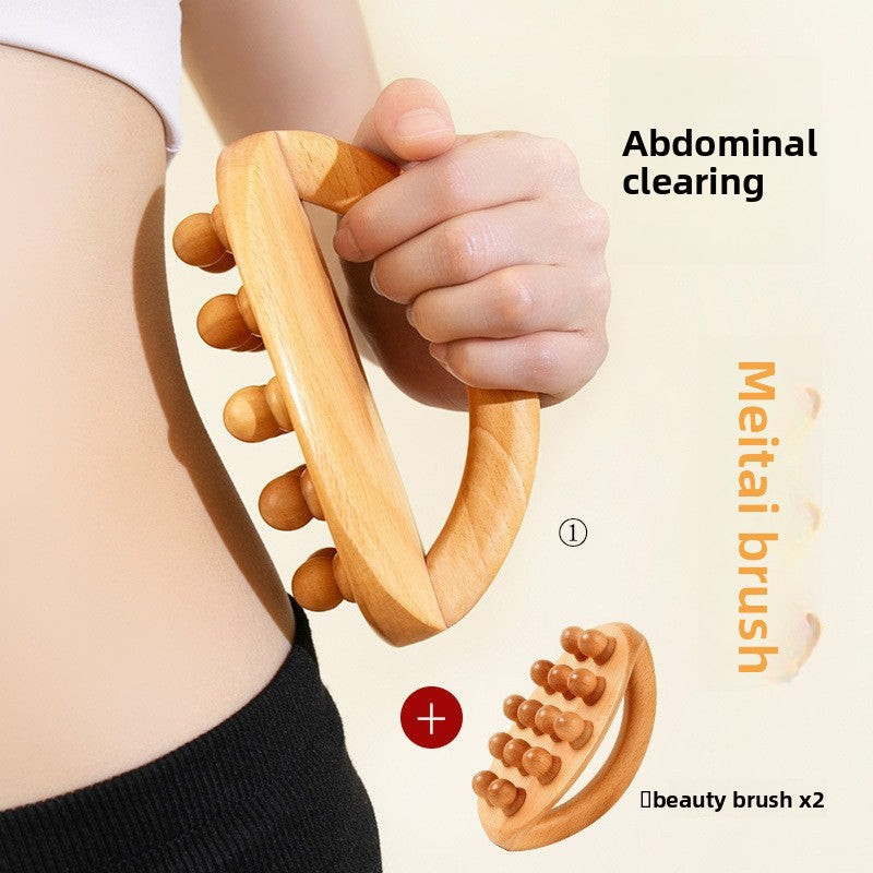 Wooden Body Massage Brush