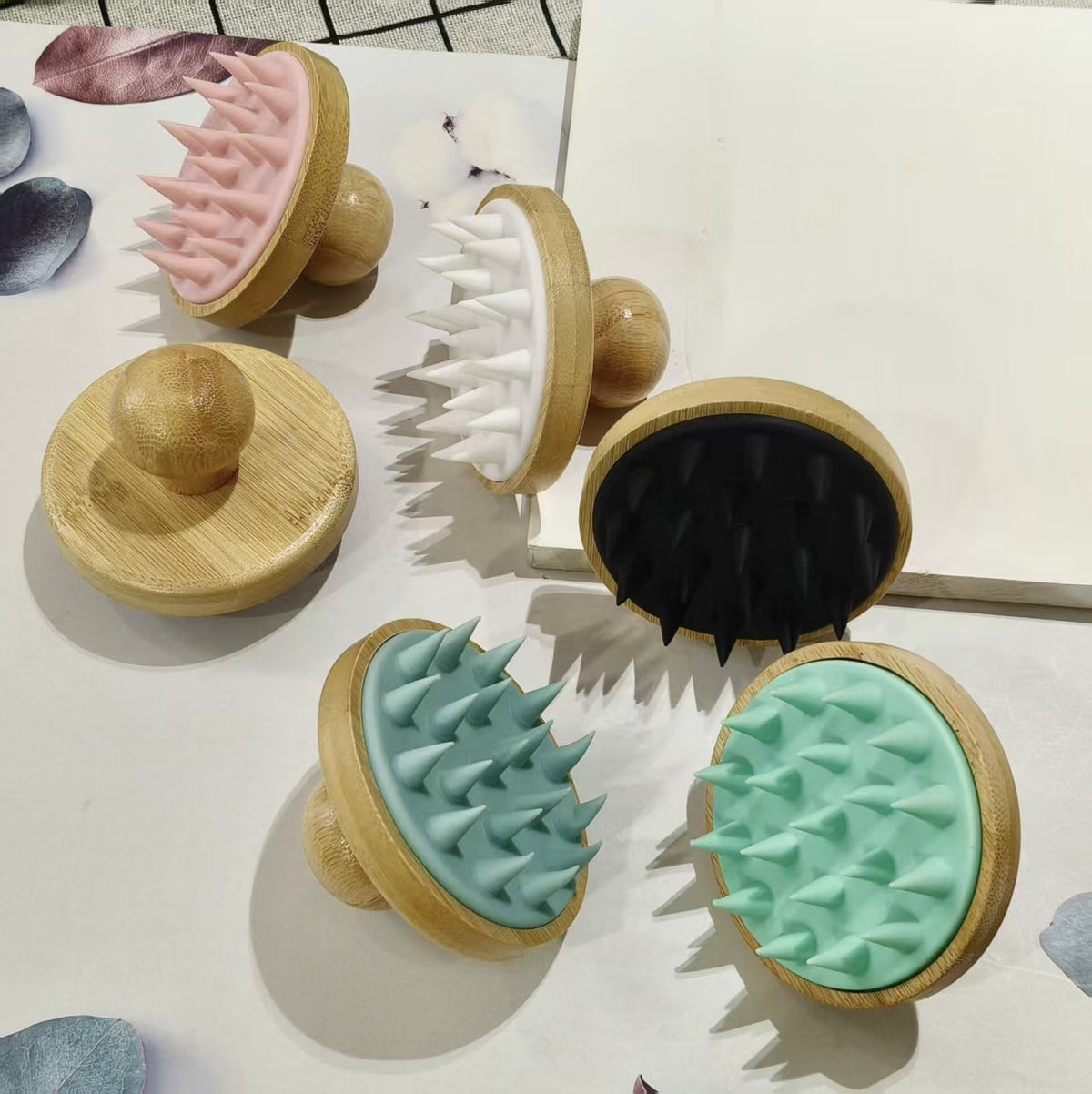 Bamboo Scalp Massage Brush