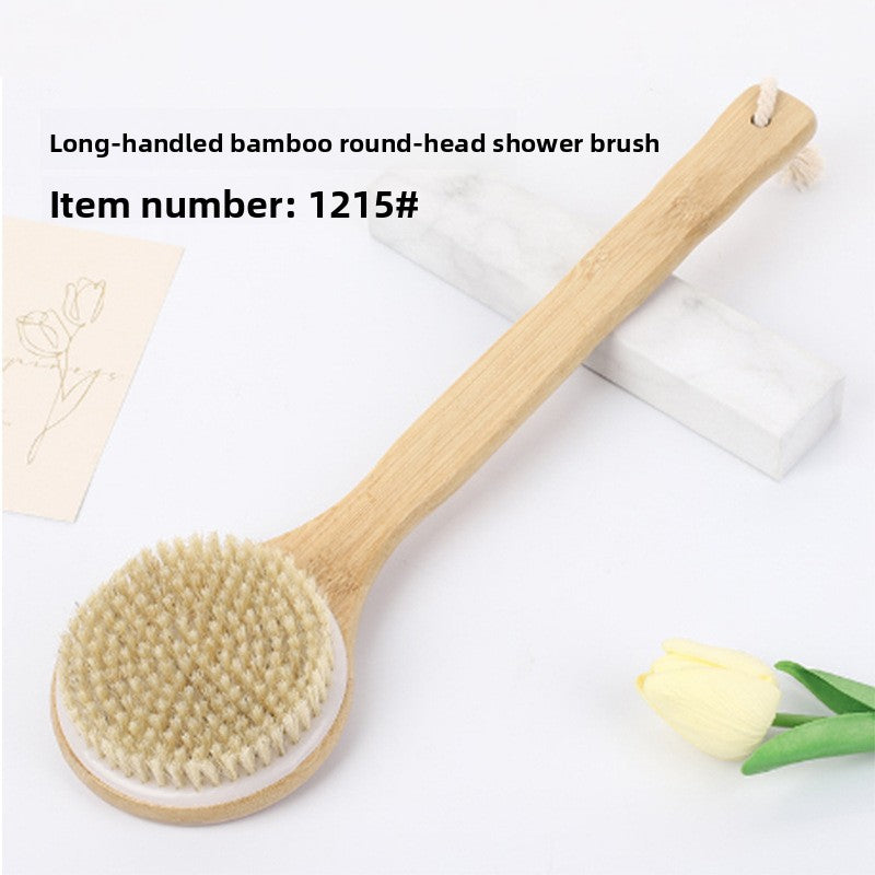 Natural Wood Body Brush