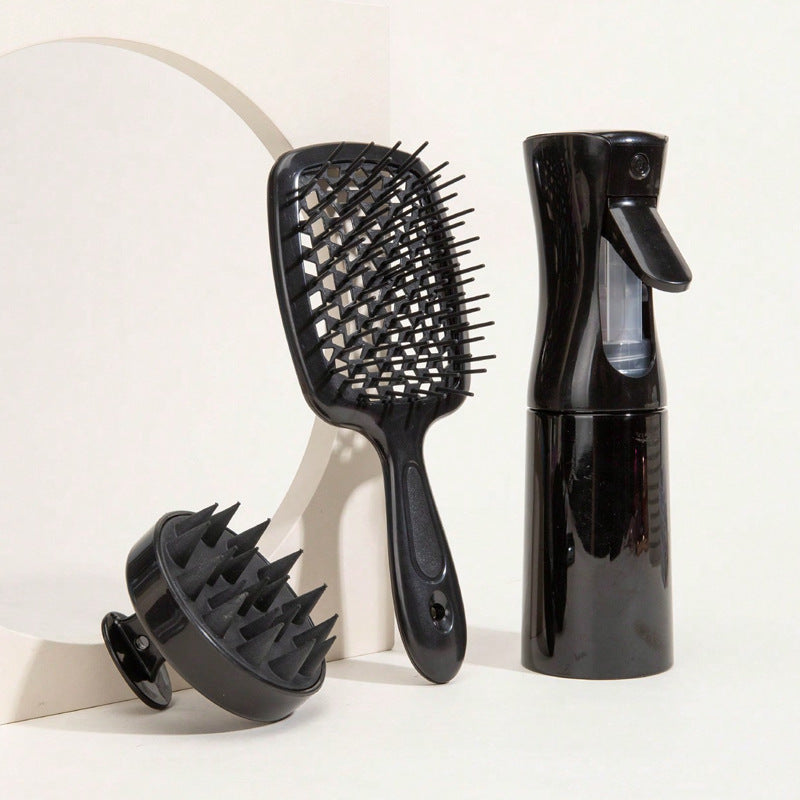 Scalp Mist & Massage Brush Set