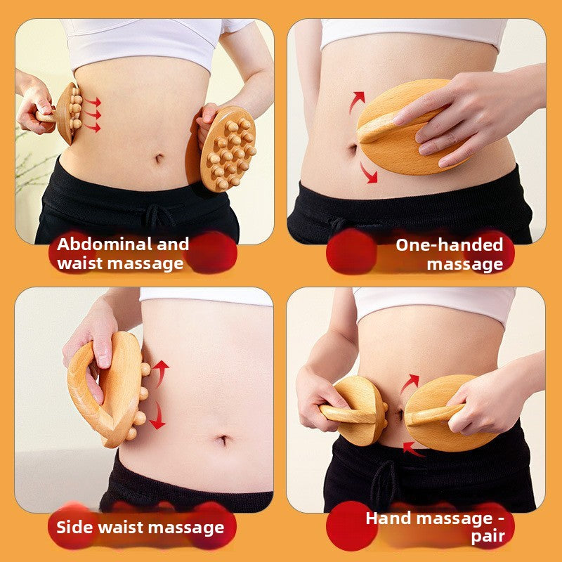 Wooden Body Massage Brush