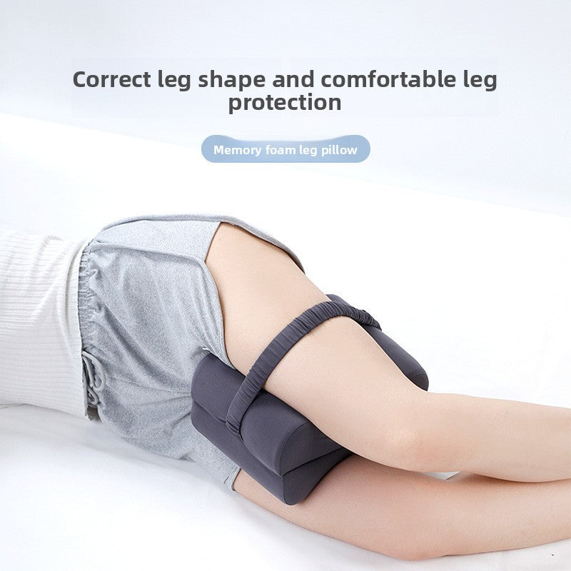 Side-Sleeper Memory Foam Leg Pillow