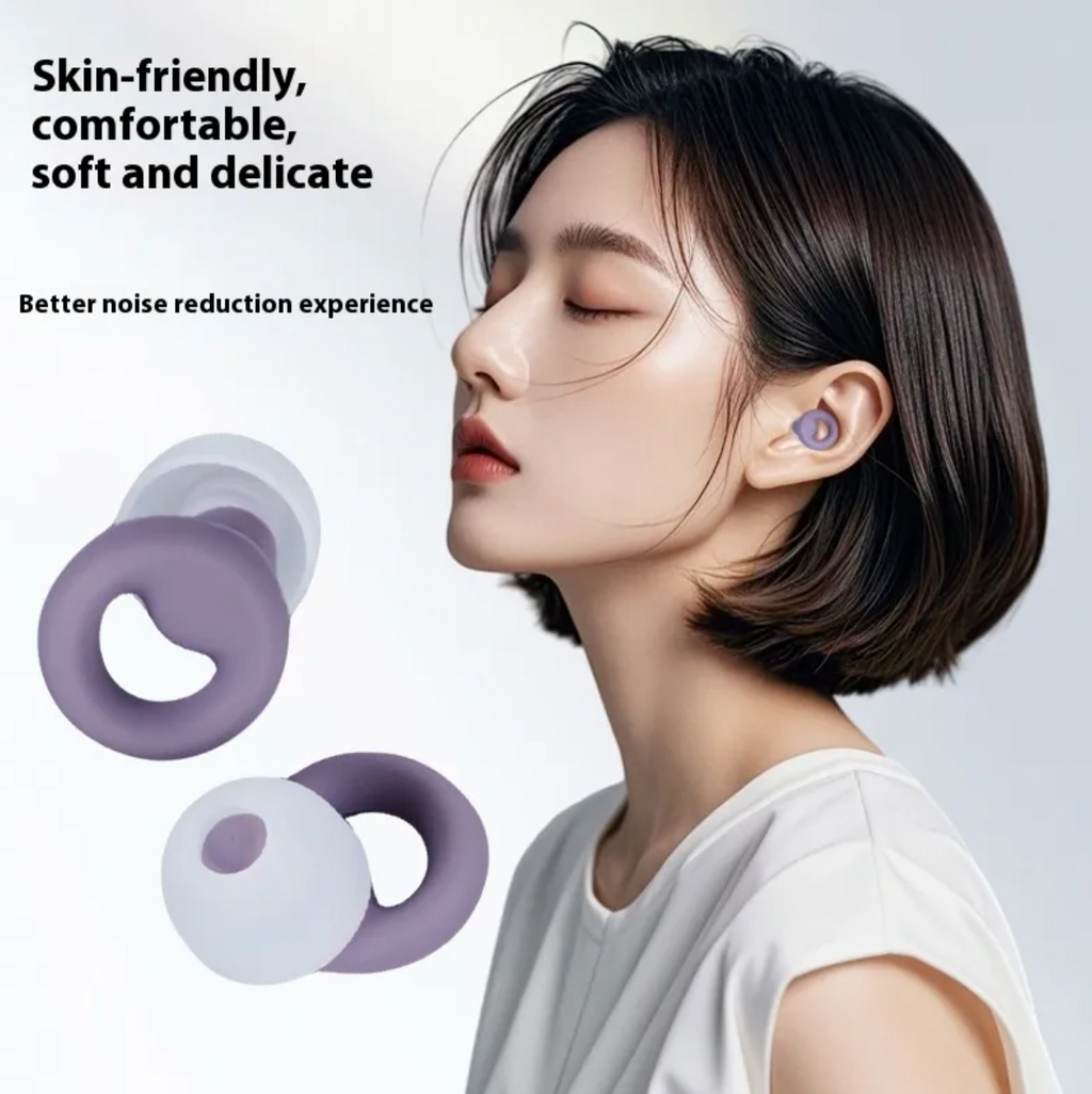 Minimalist Silicone Sleep Earplugs