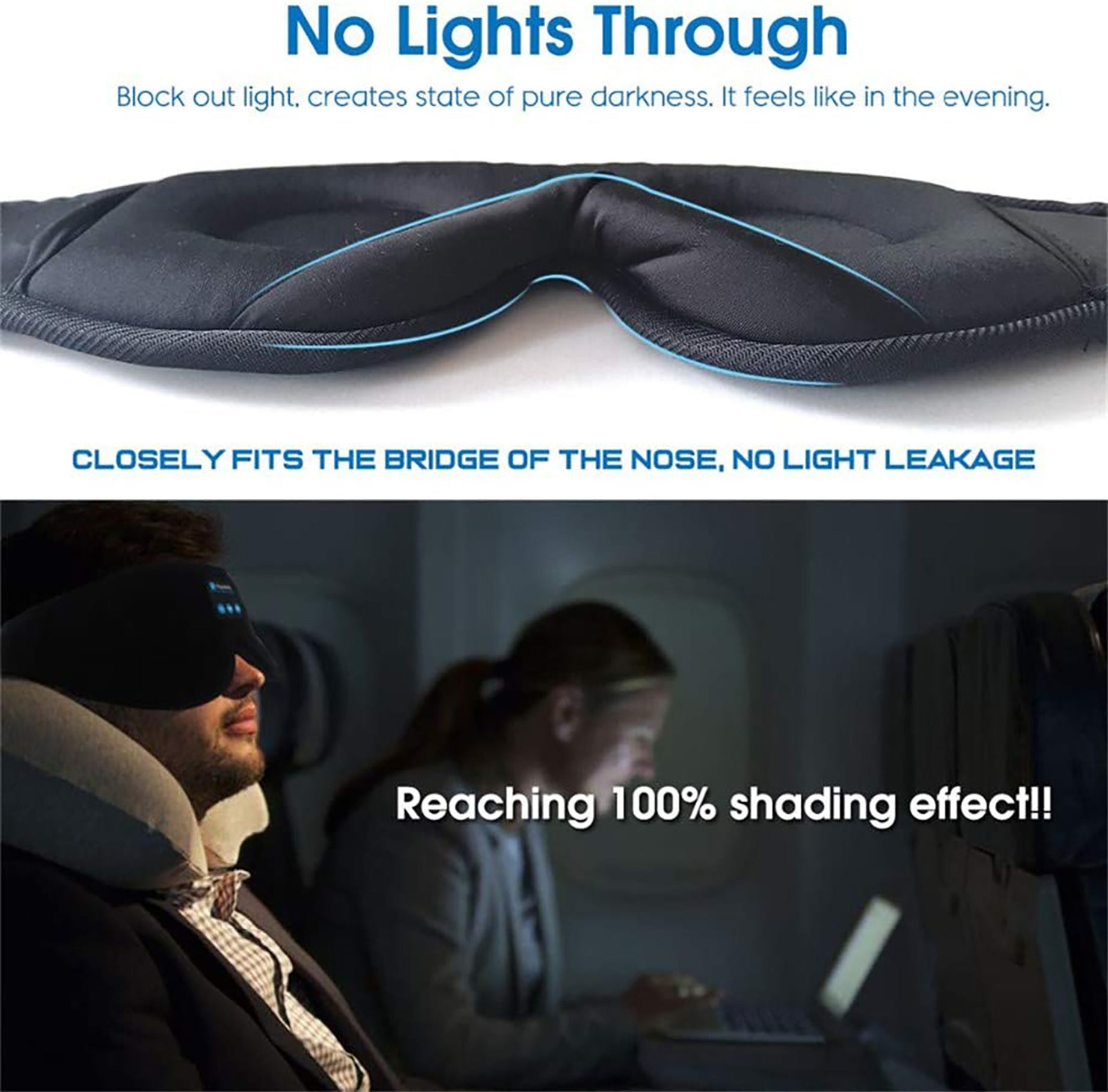 Audio Blackout Sleep Mask