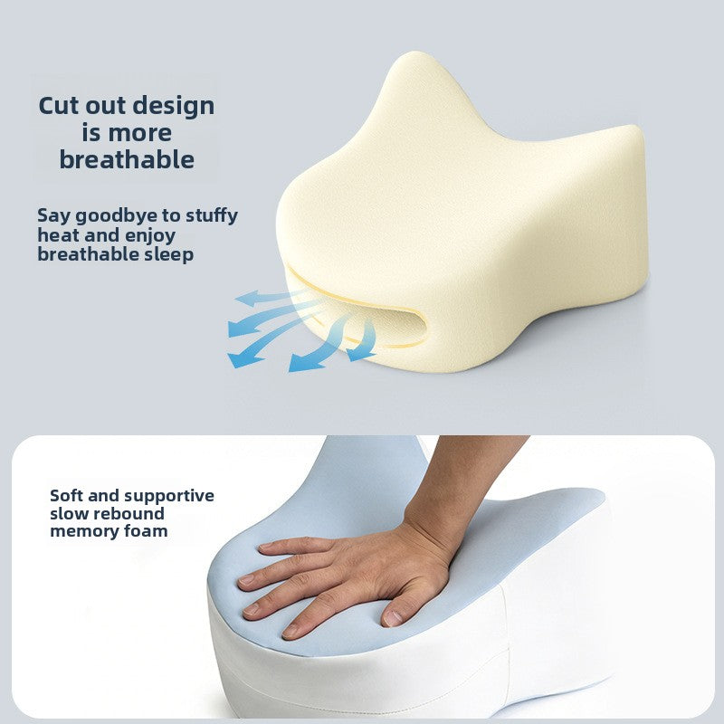 U-Shaped Side-Sleeper Leg Pillow