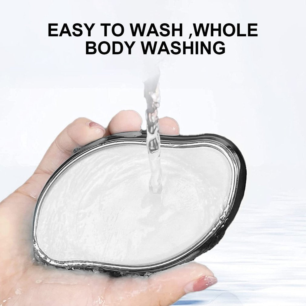 Reusable Glass Body Exfoliator