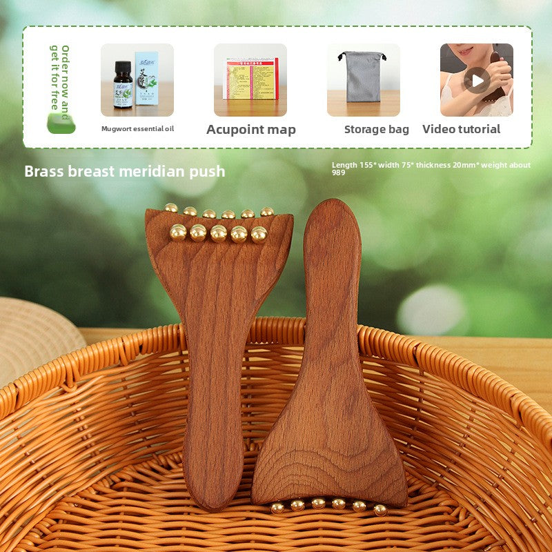 Long-Handle Body Massage Brush