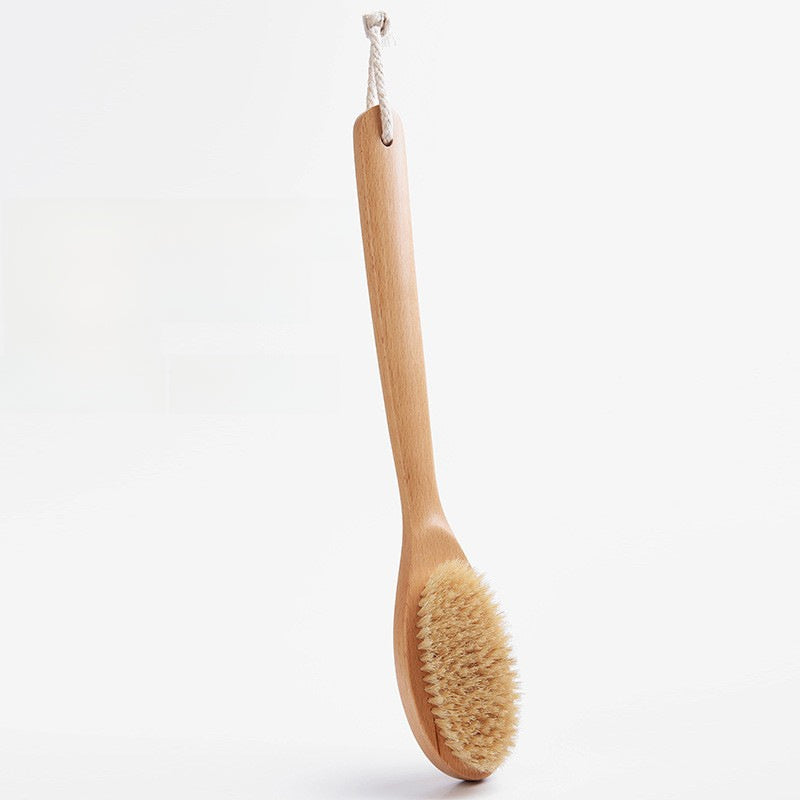 Natural Wood Body Brush