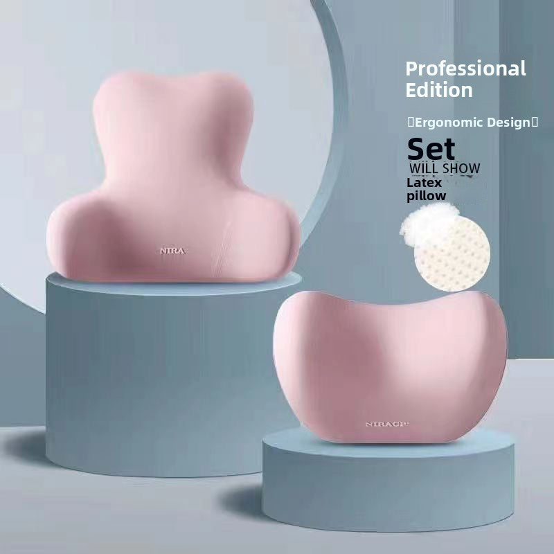 Memory Foam Car Lumbar Support Pillow