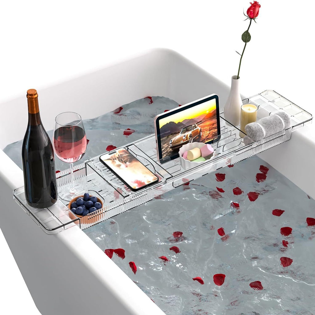 Retractable Bath Tray