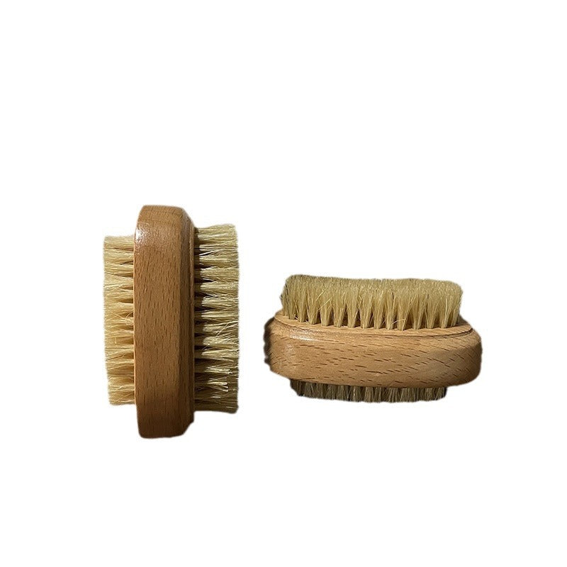 Natural Wood Body Brush