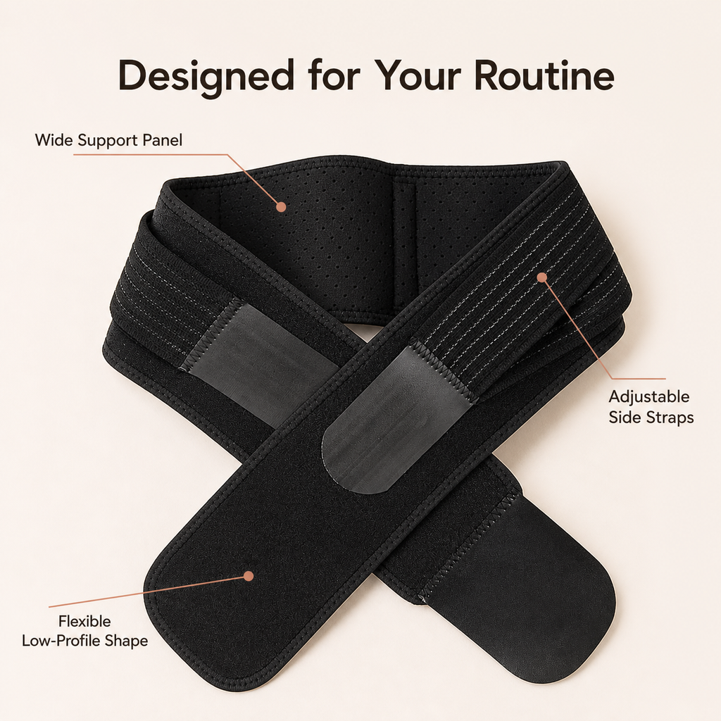 Daily Ease SI Support Belt design details