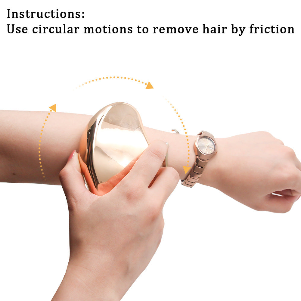 Reusable Glass Body Exfoliator