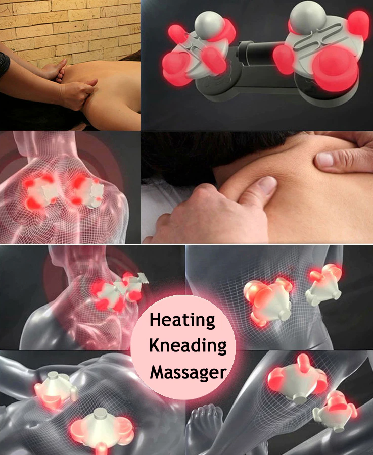 Heated Shiatsu Massage Pillow