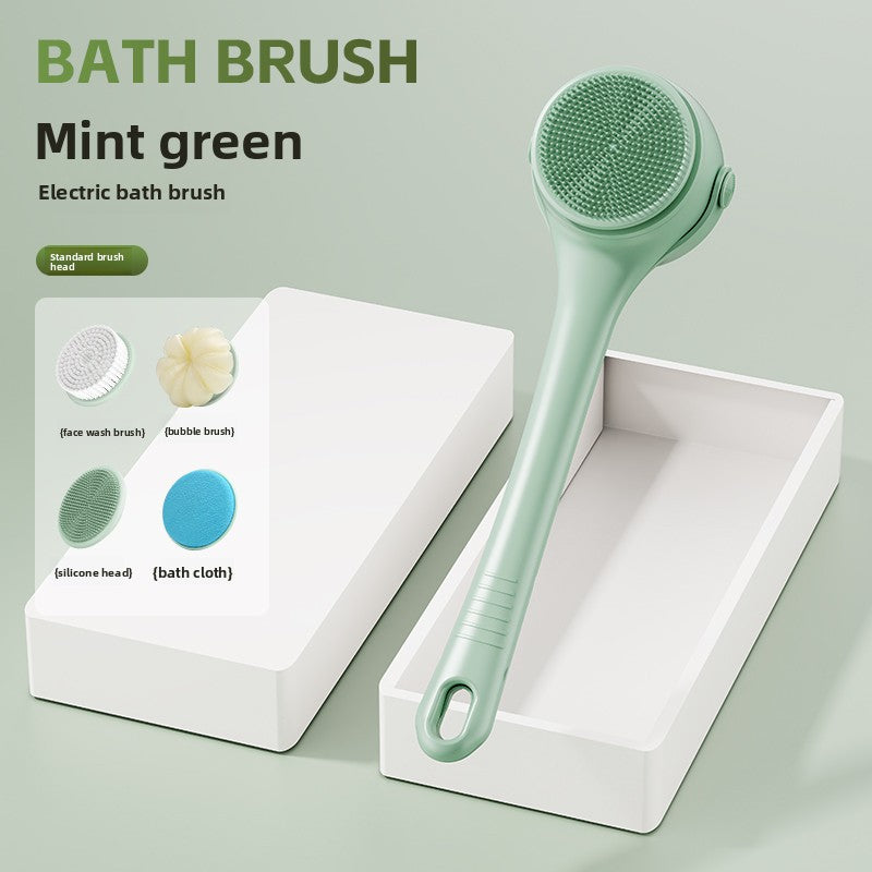 Rechargeable Multi-Head Bath Brush