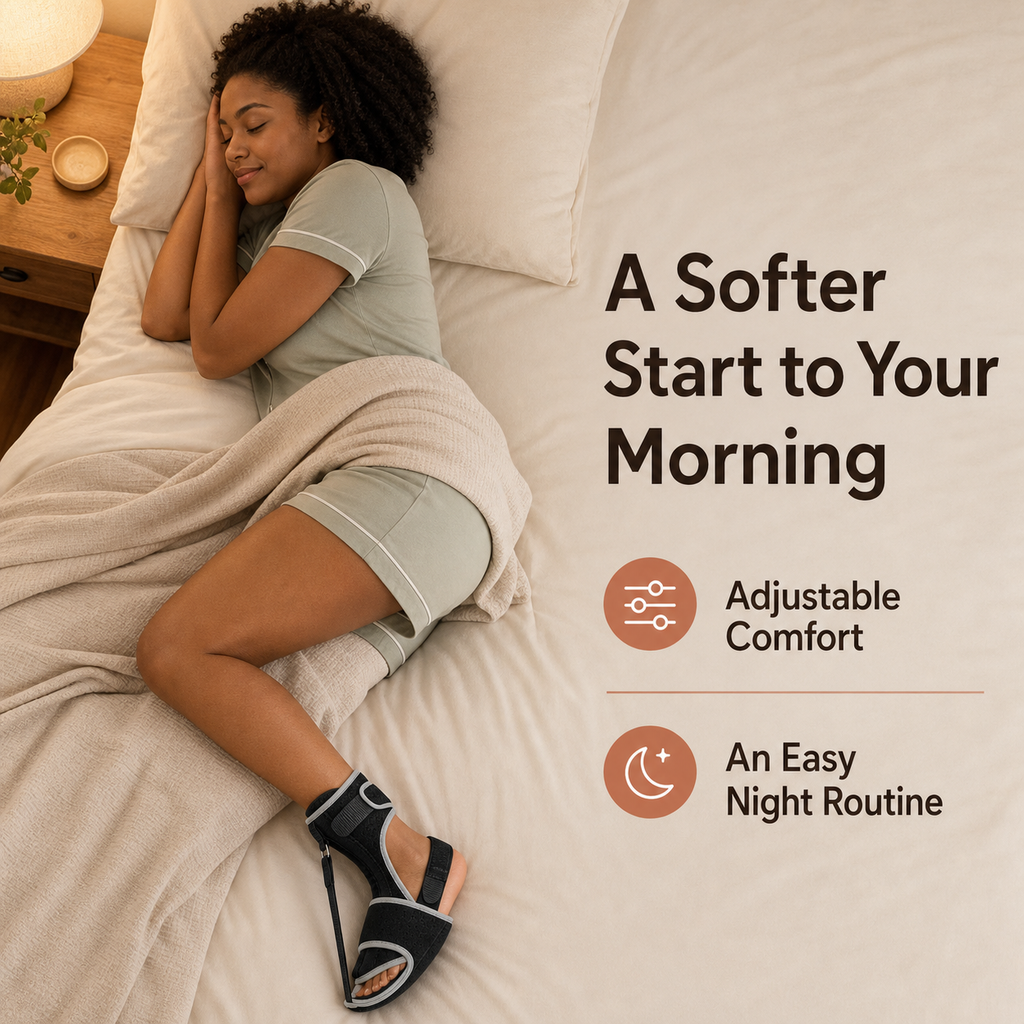 First Step Soft Night Splint sleep routine