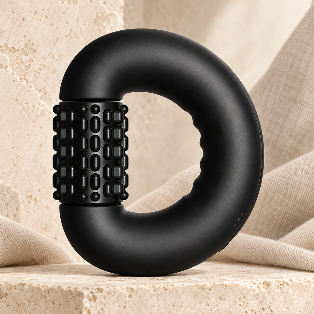 Close-up details of the Adjustable Percussion Body Roller