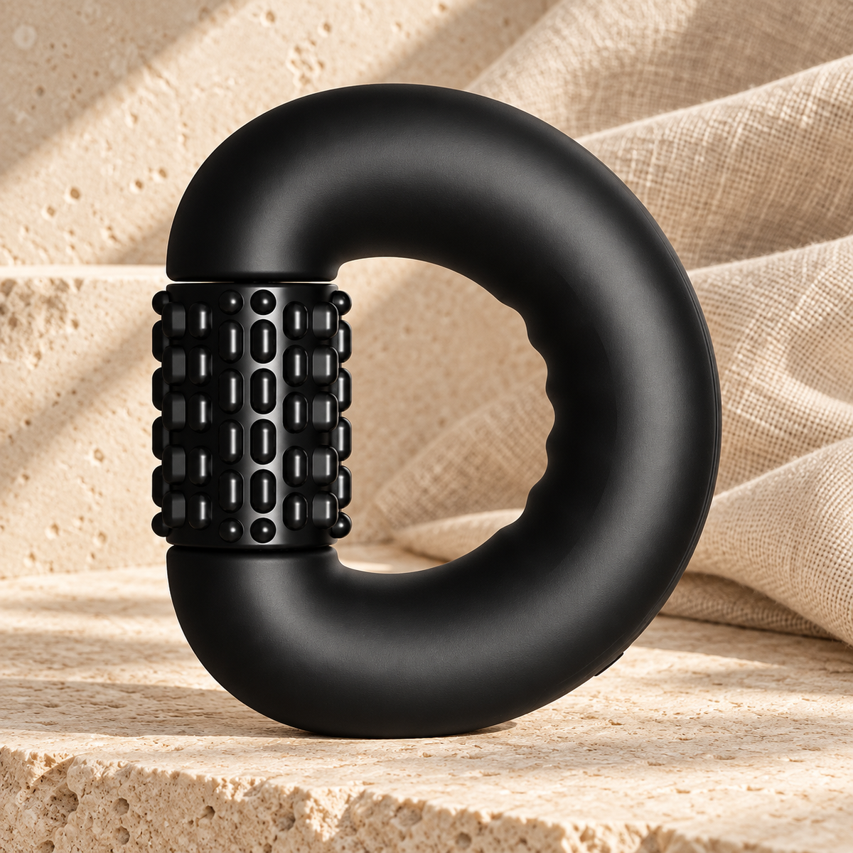 Adjustable Percussion Body Roller in Premium Black