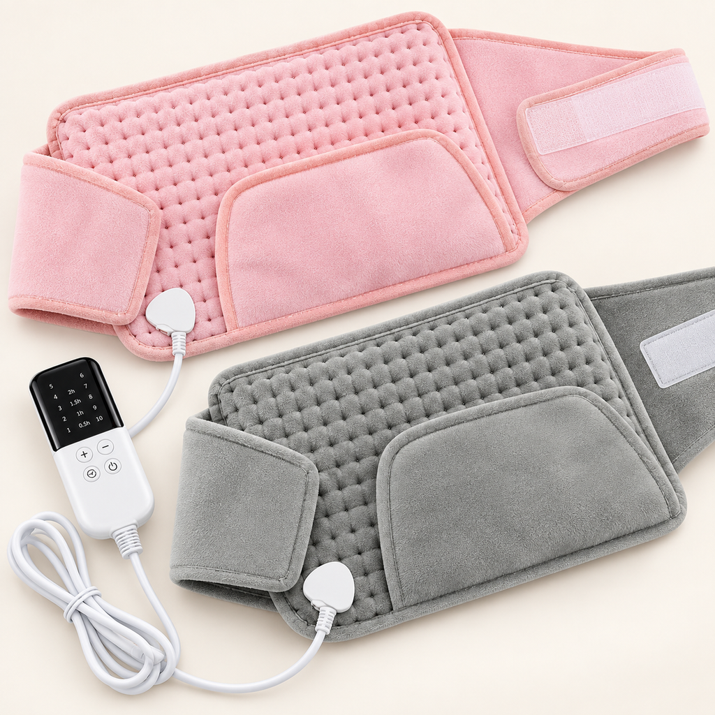 Close-up details of Cozy Wrap Heating Pad with Hand Pocket