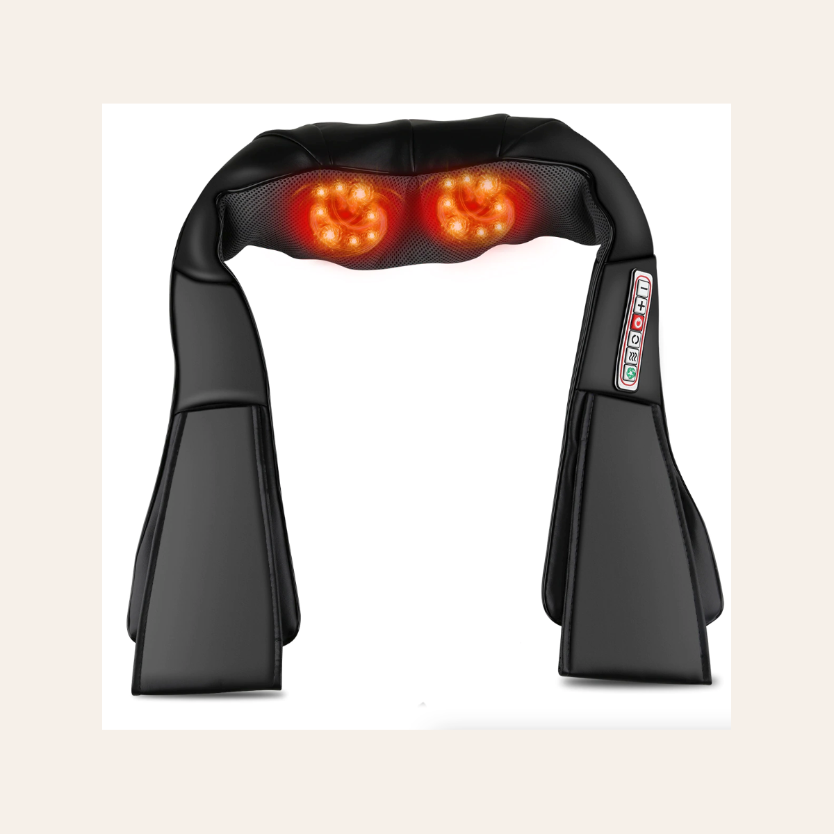 Heated Shiatsu Massage Pillow, Default