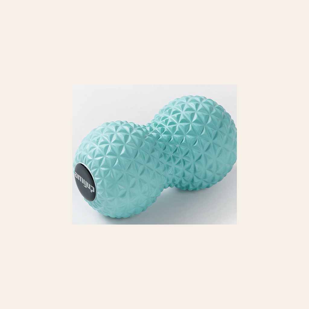 Peanut-Shaped Massage Ball, Lake Green