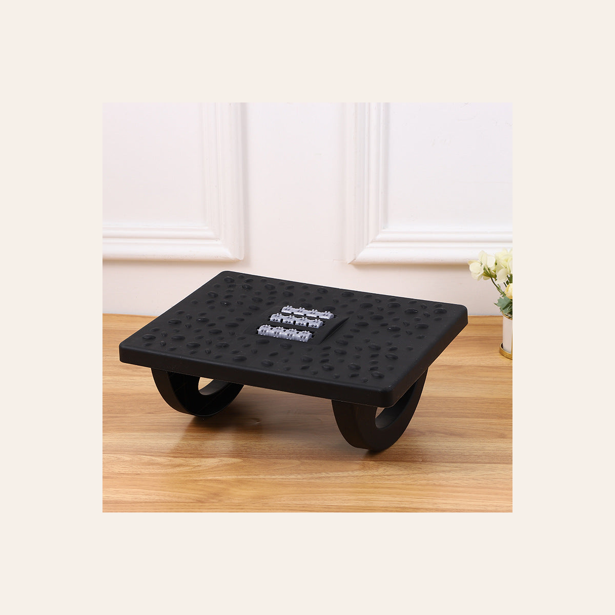 Rocking Ergonomic Footrest, Black