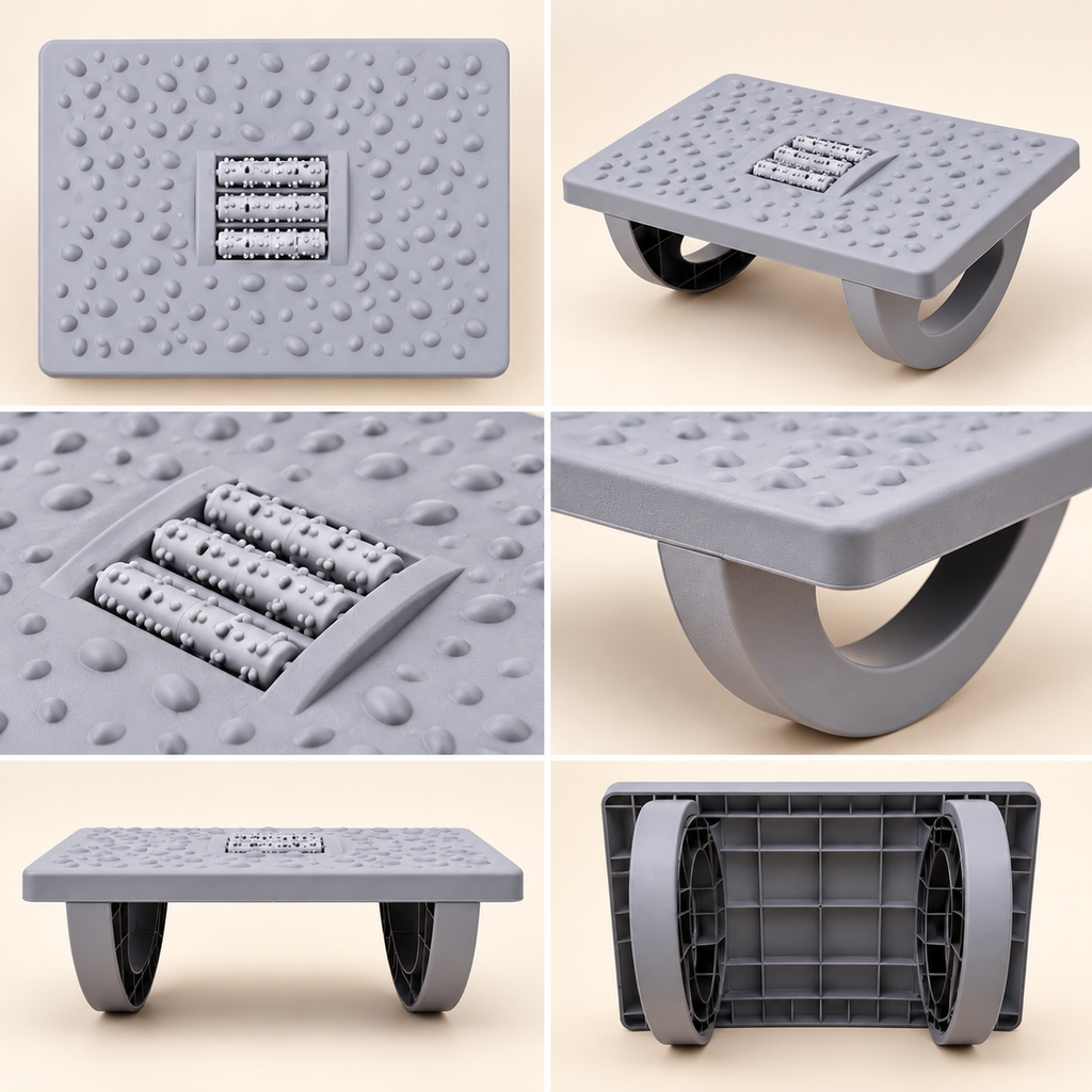 Close-up details of Rocking Ergonomic Footrest