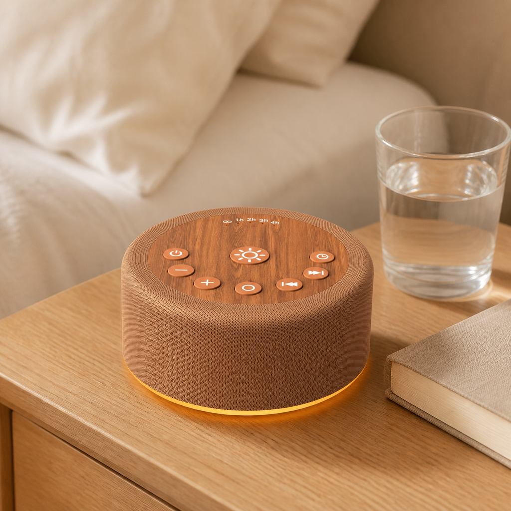 Night Glow Sound Machine bedside ritual