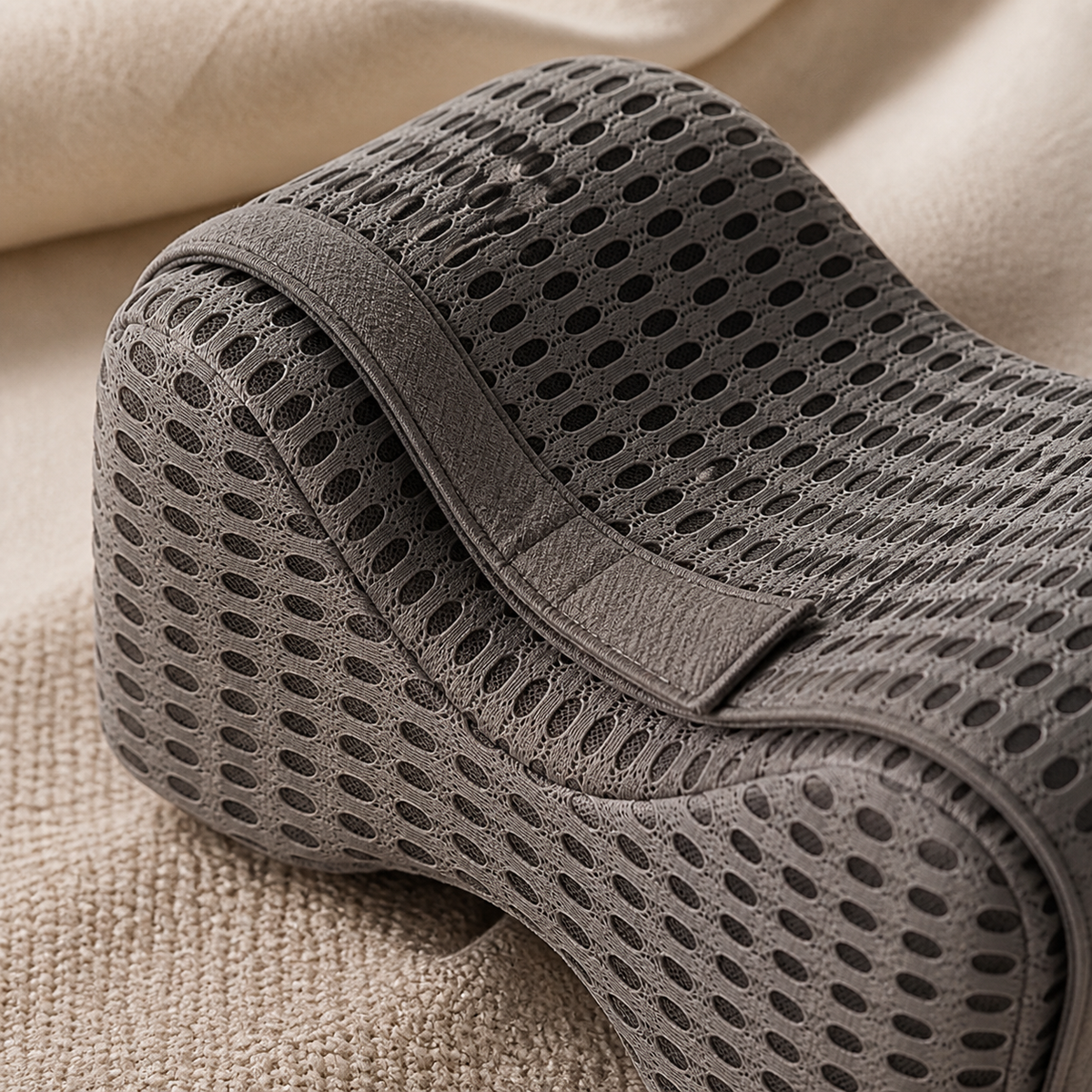 Side-Sleeper Alignment Pillow material detail