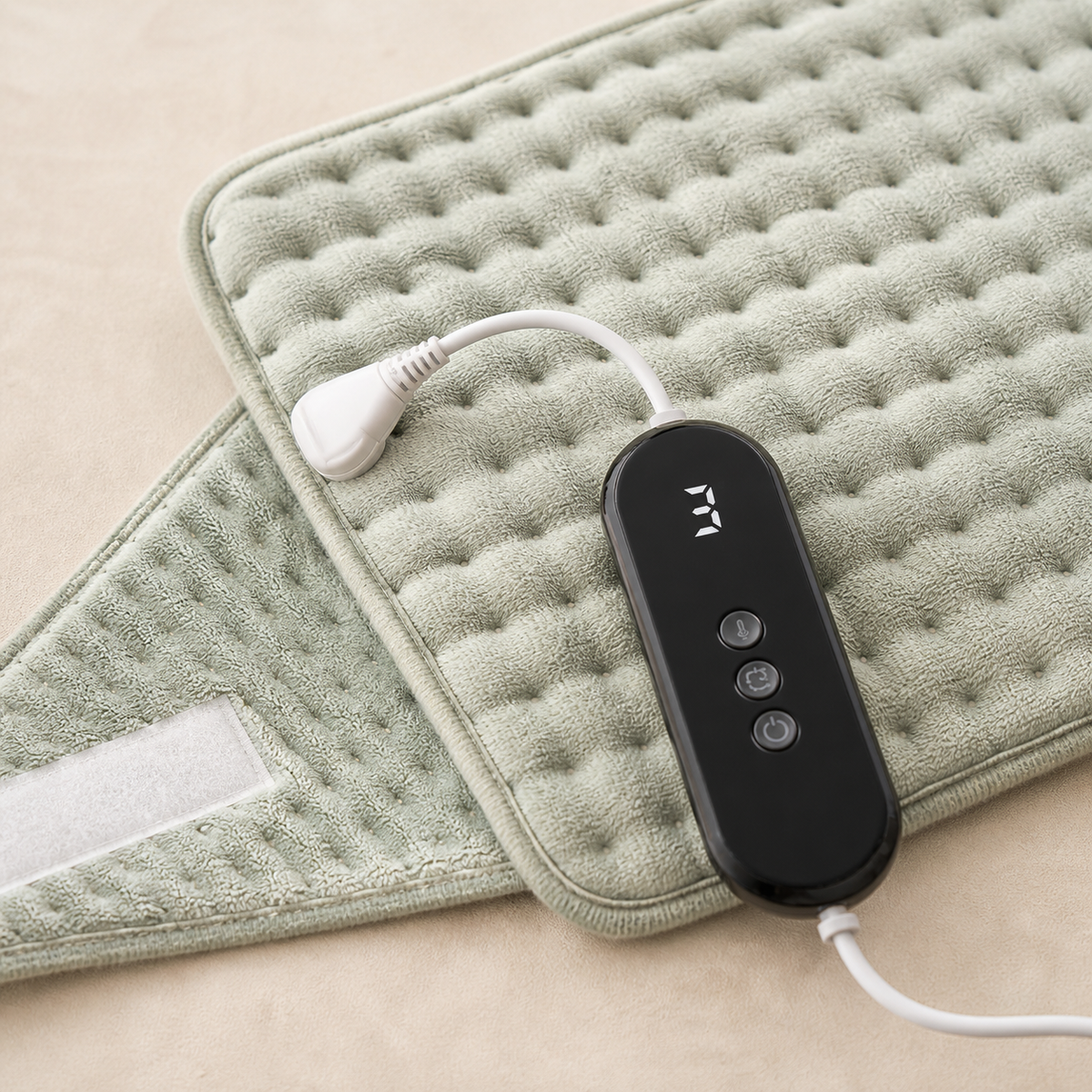 Soft Landing Heating Pad texture and control detail